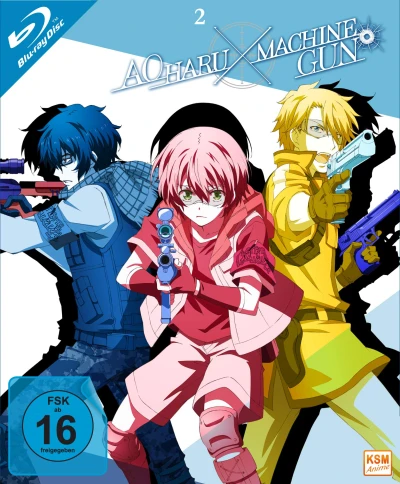 Aoharu × Machinegun - Vol. 2/3 [Blu-ray]
