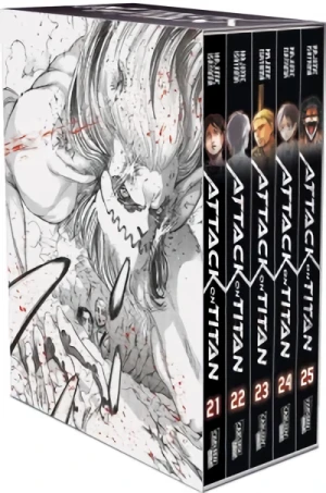 Attack on Titan - Box 5: Bd. 21-25