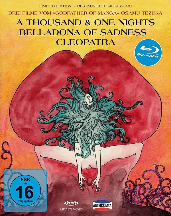 A Thousand & One Nights / Cleopatra / Belladonna of Sadness (OmU) [Blu-ray]