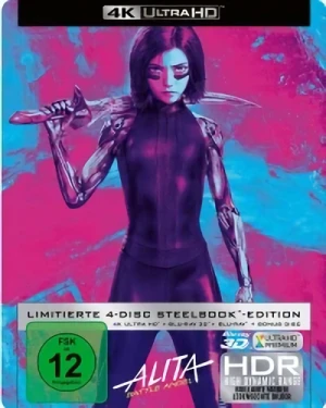 Alita: Battle Angel - Limited Steelbook Collector’s Edition [4K UHD+Blu-ray 3D]