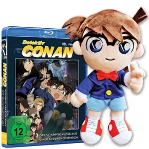 Detektiv Conan - Film 18: Der Scharfschütze aus einer anderen Dimension [Blu-ray] + Plüschfigur