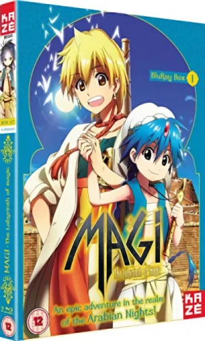 Magi: The Labyrinth of Magic - Box 1/2 [Blu-ray]
