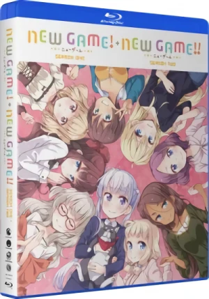 New Game! Season 1+2 - Complete Series [Blu-ray]