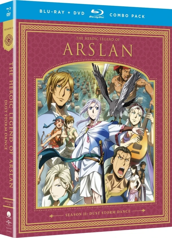 The Heroic Legend of Arslan: Dust Storm Dance [Blu-ray+DVD]