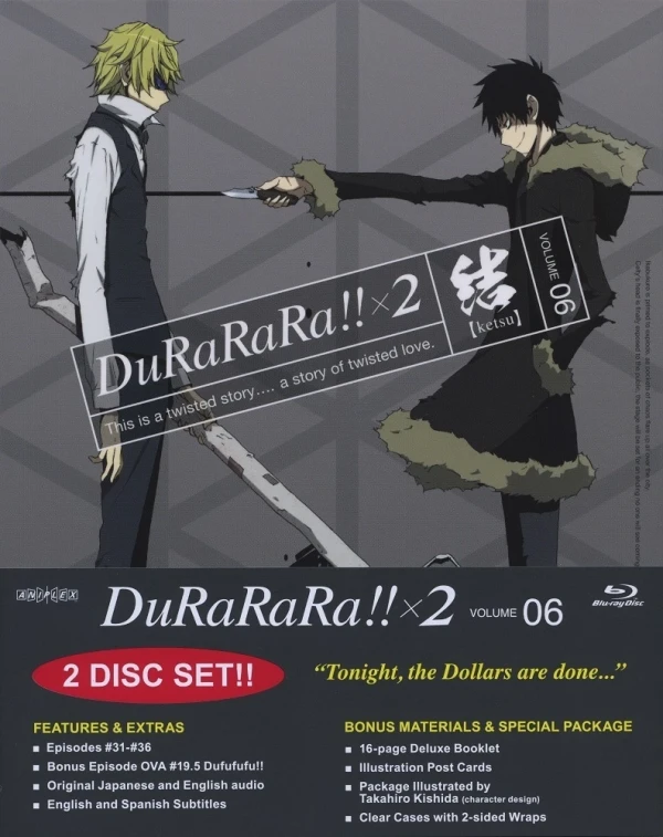 Durarara!! Season 2 - Vol. 6/6: Collector’s Edition [Blu-ray]