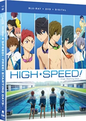 High Speed!: Free! Starting Days - The Movie [Blu-ray+DVD]