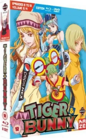 Tiger & Bunny - Vol. 2/4 [Blu-ray+DVD]