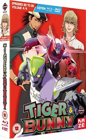 Tiger & Bunny - Vol. 4/4 [Blu-ray+DVD]