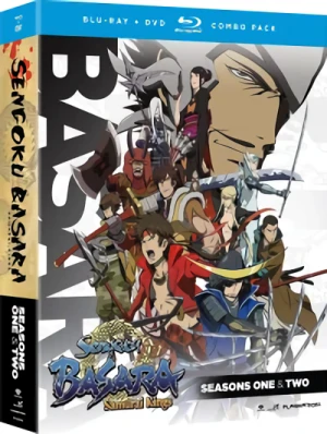 Sengoku Basara: Samurai Kings - Season 1+2 [Blu-ray+DVD]