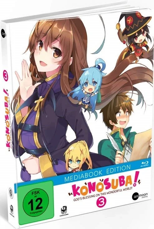 KonoSuba! God’s Blessing on This Wonderful World! Staffel 1 - Vol. 3/3: Limited Mediabook Edition [Blu-ray]