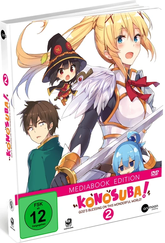 KonoSuba! God’s Blessing on This Wonderful World! Staffel 1 - Vol. 2/3: Limited Mediabook Edition