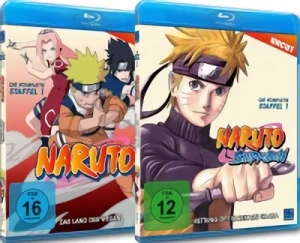 Naruto: Staffel 1 + Naruto Shippuden: Staffel 1 - Set [Blu-ray]