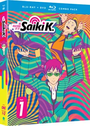The Disastrous Life of Saiki K.: Season 1 - Part 1/2 [Blu-ray+DVD]