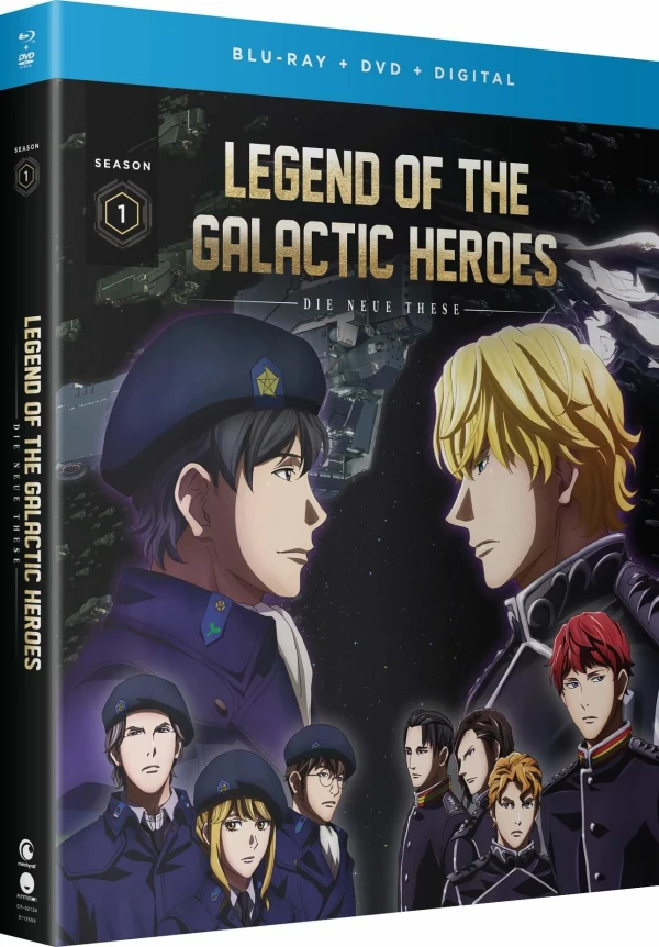 Legend of the Galactic Heroes: Die Neue These - Season 1 [Blu-ray+DVD]