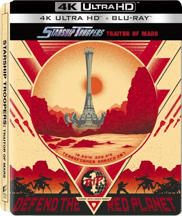 Starship Troopers: Traitor of Mars - Steelbook Edition [4K UHD+Blu-ray]