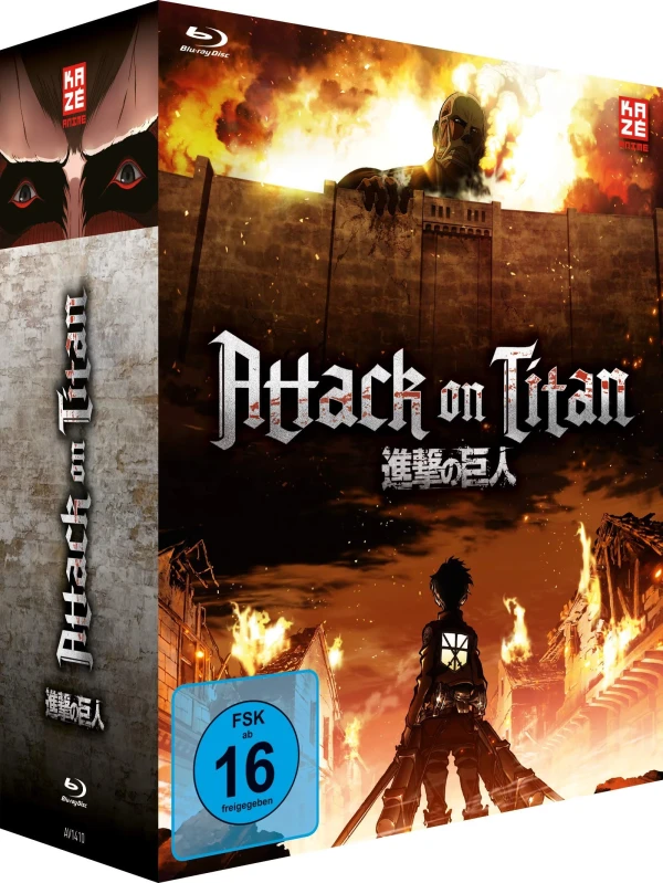 Attack on Titan: Staffel 1 - Gesamtausgabe [Blu-ray]