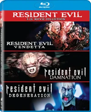 Resident Evil: Degeneration + Damnation + Vendetta [Blu-ray]