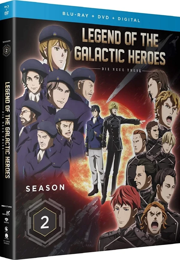 Legend of the Galactic Heroes: Die Neue These - Season 2 [Blu-ray+DVD]