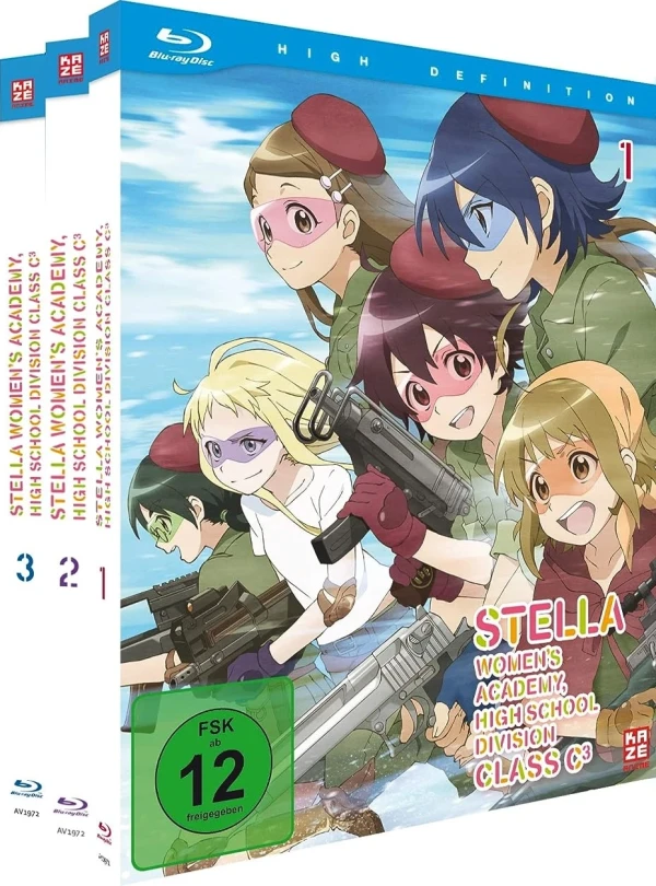 Stella Women’s Academy: High School Division Class C³ - Komplettset [Blu-ray]