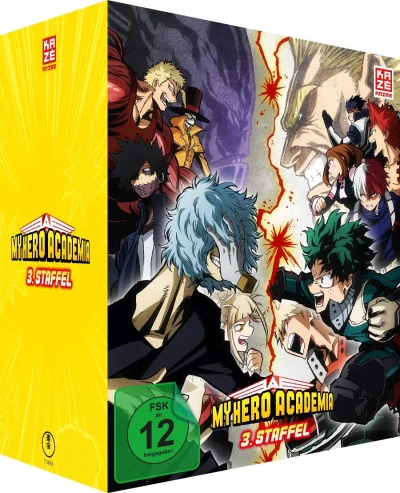 My Hero Academia: Staffel 3 - Vol. 1/5: Limited Edition + Sammelschuber