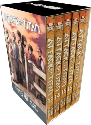 Attack on Titan - Box Set 4: Vol. 13-17
