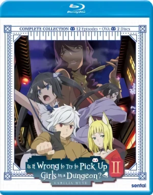 Is It Wrong to Try to Pick Up Girls in a Dungeon? Season 2 [Blu-ray]