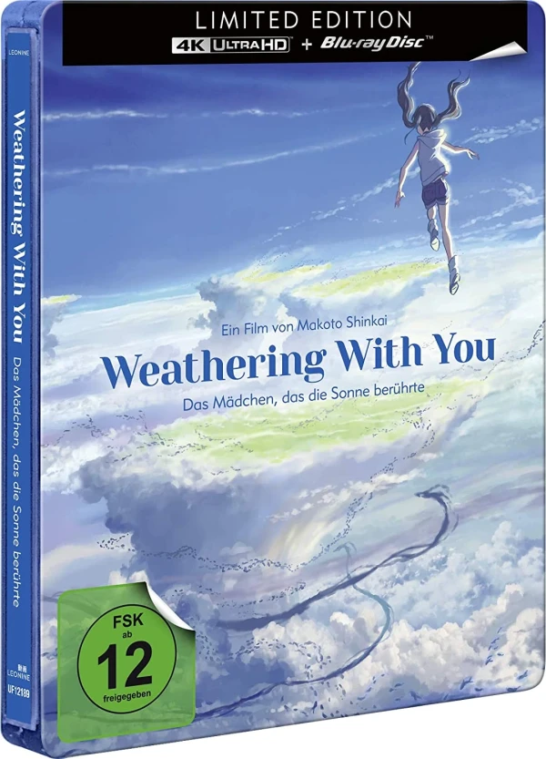 Weathering with You: Das Mädchen, das die Sonne berührte - Limited Steelbook Edition [4K UHD+Blu-ray]