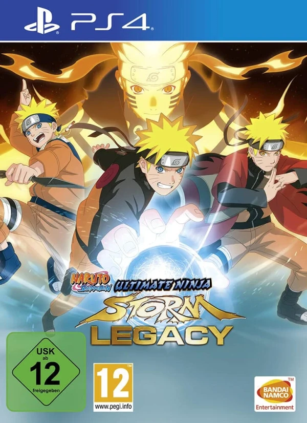 Naruto Shippuden: Ultimate Ninja Storm Legacy [PS4] + Boruto OVA (OmU) [Blu-ray] + Artbook
