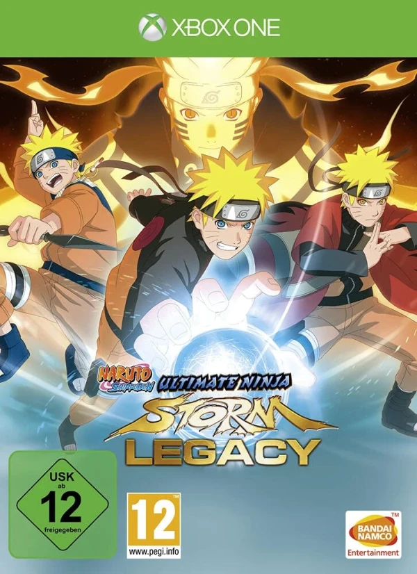Naruto Shippuden: Ultimate Ninja Storm Legacy [Xbox One] + Boruto OVA (OmU) [Blu-ray] + Artbook