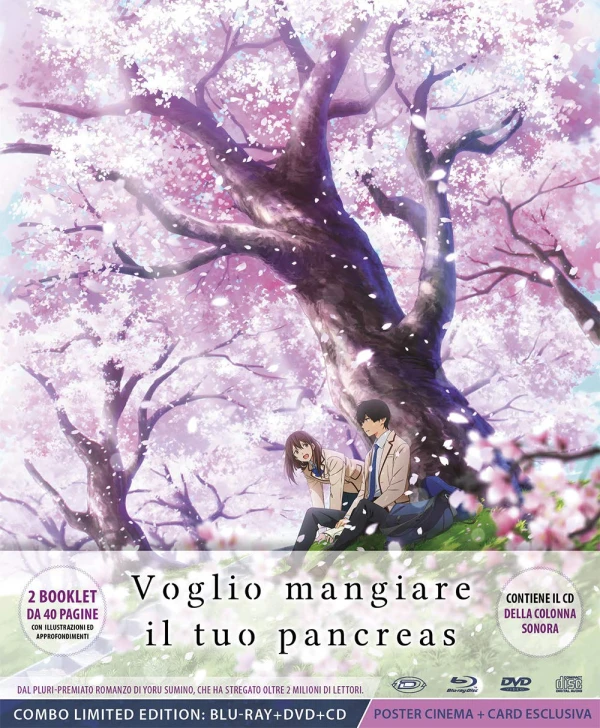 Voglio Mangiare Il Tuo Pancreas - Edizione Limitata [Blu-ray+DVD] + OST