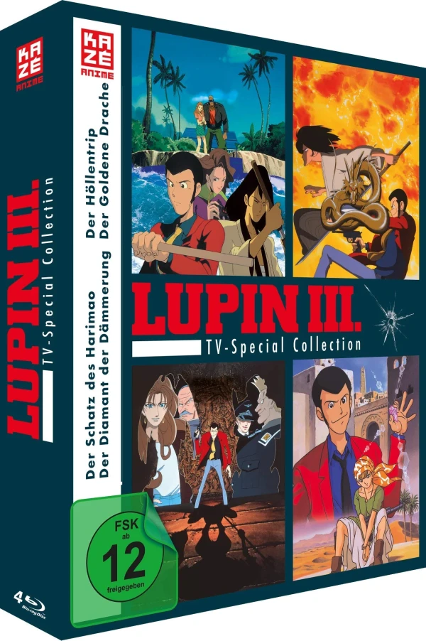 Lupin III. - TV Special Collection [Blu-ray] (4 Filme)