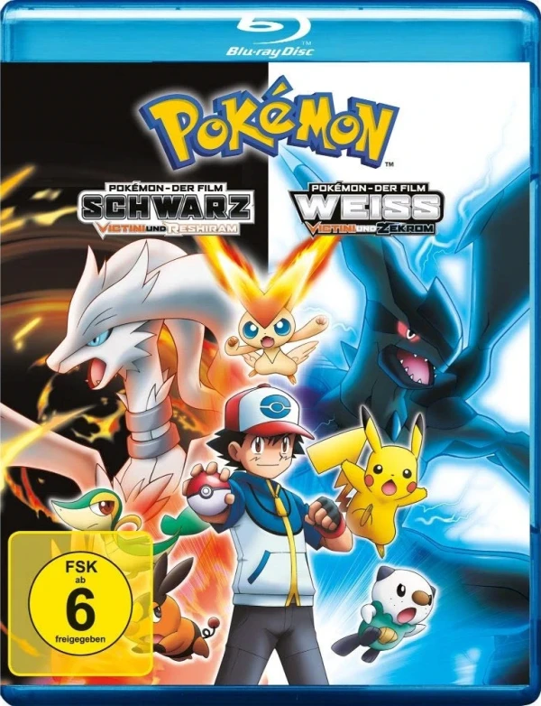 Pokémon - Film 14: Schwarz - Victini und Reshiram + Weiß - Victini und Zekrom [Blu-ray]