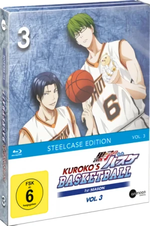 Kuroko’s Basketball: Staffel 1 - Vol. 3/5: Limited Steelcase Edition [Blu-ray]