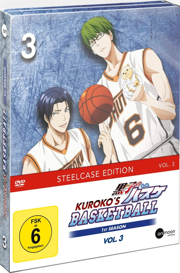 Kuroko’s Basketball: Staffel 1 - Vol. 3/5: Limited Steelcase Edition