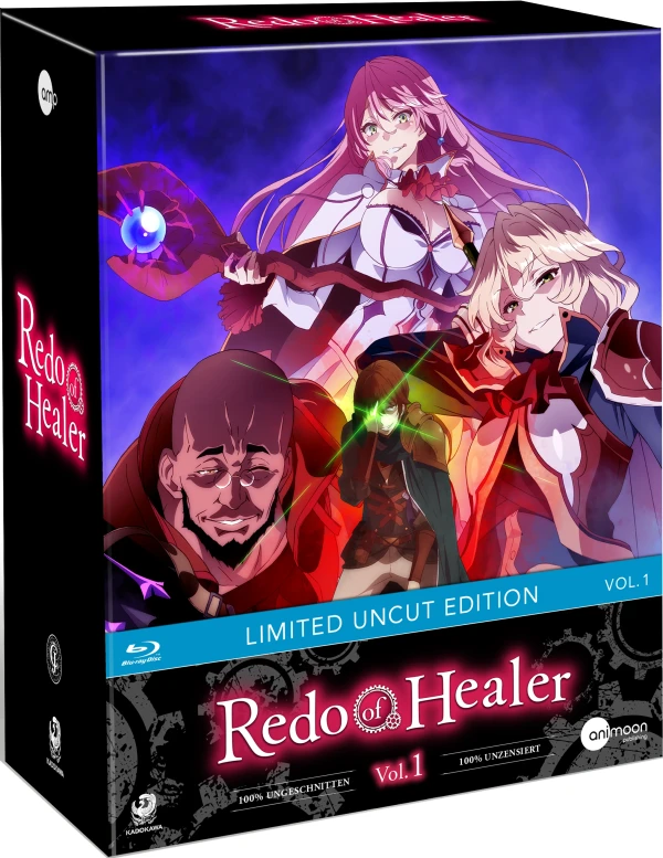 Redo of Healer - Vol. 1/3: Limited Mediabook Edition [Blu-ray] + Sammelschuber