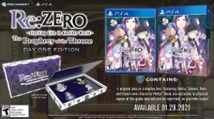 Re:Zero: The Prophecy of the Throne - Day One Edition [PS4]