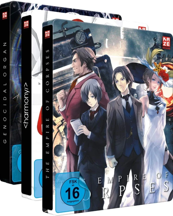 Project Itoh - Collector’s Steelbook Edition: Komplettset [Blu-ray+DVD]