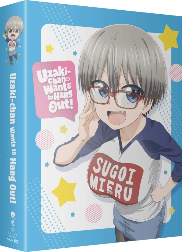 Uzaki-chan Wants to Hang Out! Season 1 - Limited Edition [Blu-ray+DVD] + Artbook