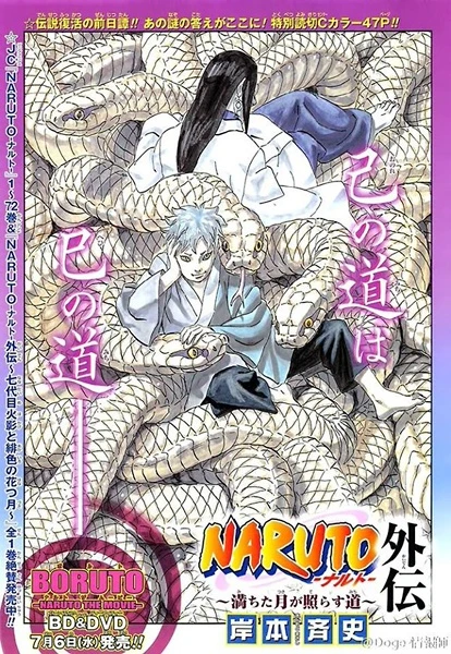 Manga: Naruto Gaiden: Michita Tsuki ga Terasu Michi
