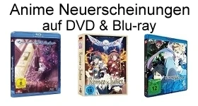News: Monatsübersicht Mai: Neue Anime-DVDs & -Blu-rays im deutschen Raum
