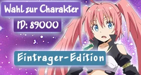News: [Eintrager-Edition] Wer soll Charakter Nummer 89.000 werden?