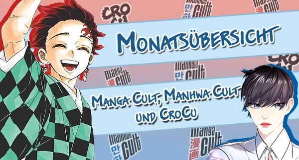 News: Manga Cult, Manhwa Cult & CroCu: Monatsübersicht April 2024 & Terminverschiebungen