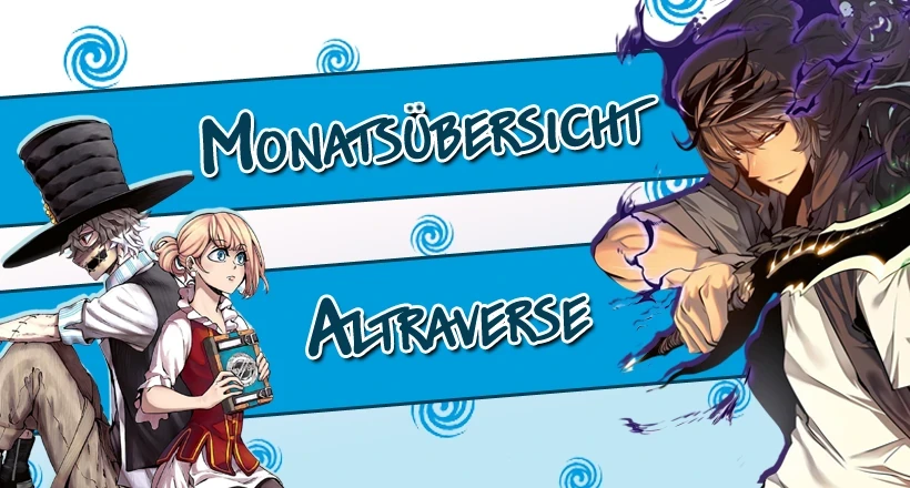 News: Altraverse: Monatsüberblick April und Mai 2026, Nachdrucke & Terminverschiebungen