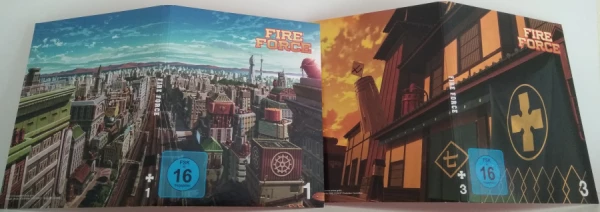 Fire Force Staffel 1 Vol. 1 und 3